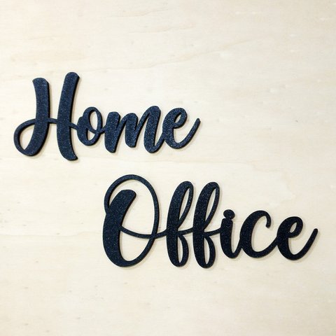 Quadro/ Quadrinho Home Office - Adorno De Parede, Lettering, 3D - Toque 3D:Preto