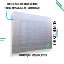 Ver imagem 3 de Cortina Persiana Romana Super Linho Lar 1,50 X 1,60 Alt Premium Original