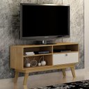 Ver imagem 2 de Rack Bancada Houston Cinamomo Off White – Valdemóveis