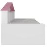 Cama Infantil com Casa de Boneca Quarto Anna Led P04 Branco Rosa - Lyam Decor - 5