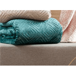 Cobertor Manta Splendore Casal Verde 1,80m x 2,20m Rozac - 2