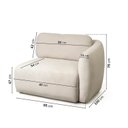 Ver imagem 7 de Sofá Modular 3 Lugares Orla CabeCasa MadeiraOriginals