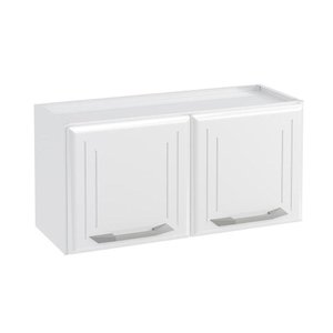 Armário Aéreo Cozinha Modulado Topázio C- 2 Portas Branco - Telasul