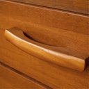 Ver imagem 7 de Guarda-Roupa 2 Portas Estrutura em Madeira Clean - Cedro