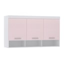 Ver imagem 1 de Guarda Roupa Modulado Alpes Maleiro Ponte Aéreo Casal 1,38m - Módulo Luciane:rosa