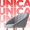 Ver imagem 3 de Kit 4 Poltrona Sala Decorativa Sofia Veludo Cinza Pés Palito Castanho - Arkell