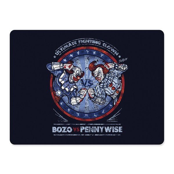 Mouse pad Gamer Bozo vs Pennywise Fabrica Geek - 1