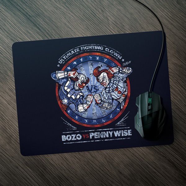 Mouse pad Gamer Bozo vs Pennywise Fabrica Geek - 2