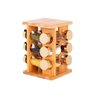 Porta Temperos Giratório 12 Potes Quadrado Bambu - 4998 - 1