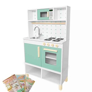 Módulo Crescer Cozinha Infantil - Verde Claro