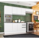 Ver imagem 2 de Cozinha Compacta 9 Portas 2 Gavetas Com Balcão Tampo Paris