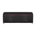 Ver imagem 6 de Kit Quarto Gamer Baú e Painel Fighter Usb 140cm Cama de Casal:preto e Pink