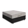 Cama Box Bau Casal Preto + Colchão Casal Airtech Spring Molas Ensacadas (138x188x65) - Ortobom - 3
