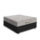 Ver imagem 3 de Cama Box Bau Casal Preto + Colchão Casal Airtech Spring Molas Ensacadas (138x188x65) - Ortobom