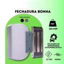Ver imagem 2 de Fechadura Eletroímã Magnética Bonna 150 Kg sem Sensor Ipec - Cinza