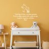 Adesivo Decorativo de Parede Oração Santo Anjo Quarto Infantil Anjo Rezando Kanto Store Adesivo de P - 1
