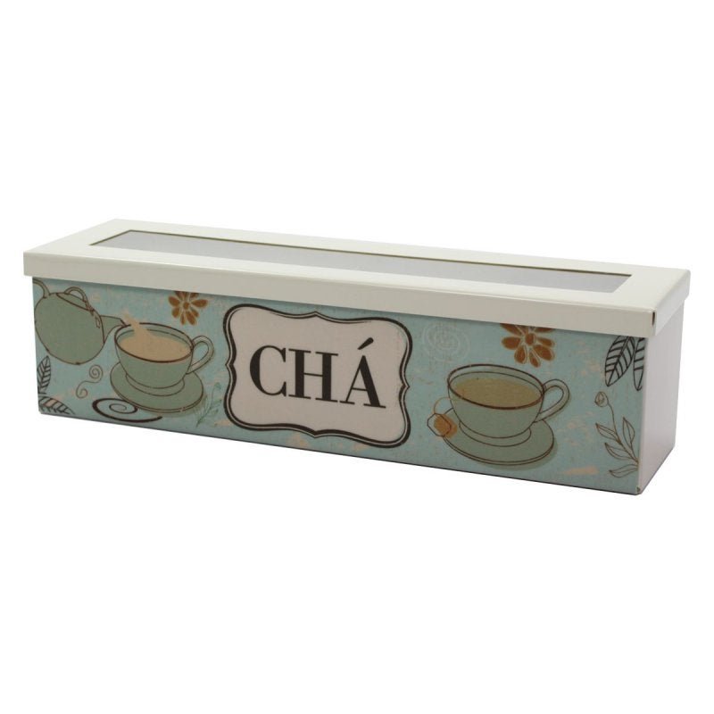 Caixa Organizadora Porta Sachês de Chá Com Divisórias - 3