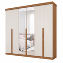 Ver imagem 2 de Guarda Roupa Copacabana 6 Portas 6 Gavetas Espelho MDF