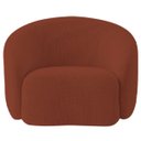 Ver imagem 7 de Kit Divã Recamier Orgânico Marrocos 200cm Lado Esquerdo e 2 Poltronas Amore Bouclé