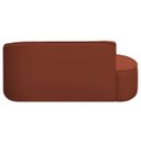 Ver imagem 4 de Kit Divã Recamier Orgânico Marrocos 200cm Lado Esquerdo e 2 Poltronas Amore Bouclé