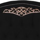 Ver imagem 3 de Cabeceira Casal Queen Size Estofada para Cama Box Maitê Veludo
