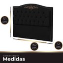 Ver imagem 5 de Cabeceira Casal Queen Size Estofada para Cama Box Maitê Veludo