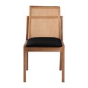 Ver imagem 5 de Kit 2 Cadeiras Decorativa Sala de Jantar Luxo Livia Facto Preto - Mozzelar