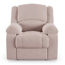 Ver imagem 2 de Poltrona do Papai Reclinável Sala de Cinema Madrid Elétrica Touch Usb Veludo Rosê G23 Gran Belo