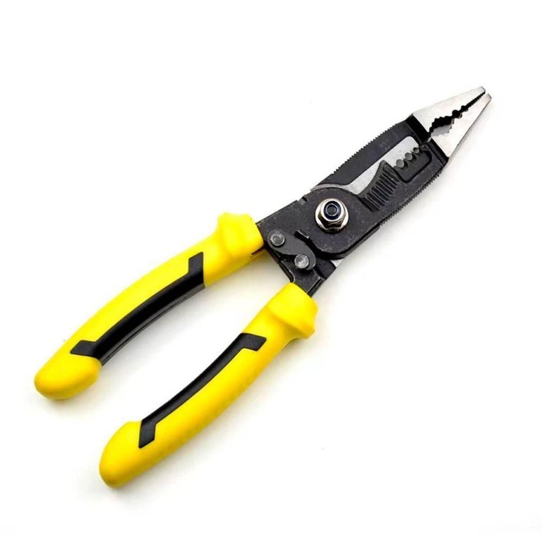 Alicate Profissional Multifuncional 8 Pol Versátil Aço Carbono Alicate Profissional Multifuncional 8 Pol Versátil Aço Carbono