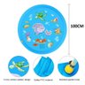 TAPETE INFLÁVEL COM CHAFARIZ PISCINA BRINQUEDO REFRESCANTE PULVERIZADOR ASPERSOR CRIANÇA BEBÊ - 8