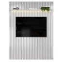 Ver imagem 2 de Painel para TV Trento 183 Ripado Bali LED com Mesa de Centro Lina-DJ Móveis