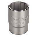 Ver imagem 1 de Soquete Estriado em Aço Cromo Vanádio 3/4" - Encaixe 1/2" Tramontina Pro Tramontina