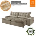 Ver imagem 5 de Sofá Retrátil e Reclinável Montebello 2,50cm com Pillow e Molas Ensacadas - Movenzo Estofados