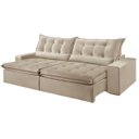 Ver imagem 2 de Sofá Retrátil e Reclinável Montebello 2,50cm com Pillow e Molas Ensacadas - Movenzo Estofados