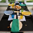 Ver imagem 4 de Kit 6 Guardanapos Rafaela Copa – Verde, Amarelo e Azul