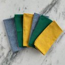 Ver imagem 2 de Kit 6 Guardanapos Rafaela Copa – Verde, Amarelo e Azul