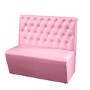 Ver imagem 1 de Sofá Canto Alemão Ana Bela 2 lugares - Rosa Escuro