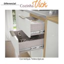 Ver imagem 7 de Cozinha Modulada 6 Peças Vick Castanho Off White