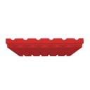 Ver imagem 4 de Porta Taças e Prateleira Adega New Suporte Decorativo para Vinhos e Garrafas Vermelho Laca