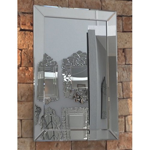 Espelho Decorativo de Parede Slim Life Demoglass C120 X A80 X L2 - 3