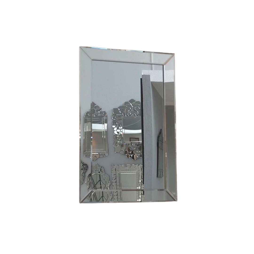 Espelho Decorativo de Parede Slim Life Demoglass C120 X A80 X L2 - 2