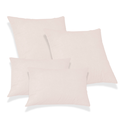 Ver imagem 1 de 2 Capas de Almofadas 50x50 + 2 Capa 30x50cm Glamour Rose