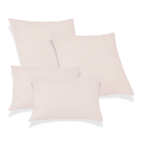 2 Capas de Almofadas 50x50 + 2 Capa 30x50cm Glamour Rose
