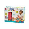 Brinquedo De Encaixe Super Blocks 68 Peças Calesita Ref 0008 - 1
