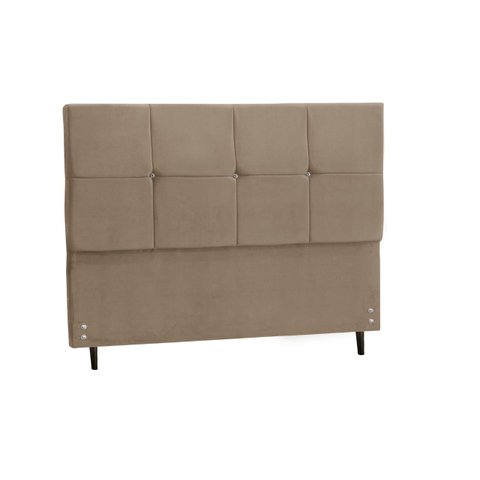 Cabeceira Casal King Size 195 Cm New Paris New Foam para Cama Box Estofada - Jbe Móveis