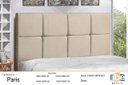 Ver imagem 3 de Cabeceira Casal King Size 195 Cm New Paris New Foam para Cama Box Estofada - Jbe Móveis