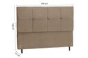 Ver imagem 2 de Cabeceira Casal King Size 195 Cm New Paris New Foam para Cama Box Estofada - Jbe Móveis
