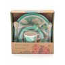 Kit Alimentação Infantil Fibra de Bambu Estampa Baleia - 3
