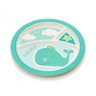 Kit Alimentação Infantil Fibra de Bambu Estampa Baleia - 2