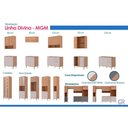 Ver imagem 5 de Kit Modulado 4 Peças Divina CZ615 Cinamomo/Off White MGM